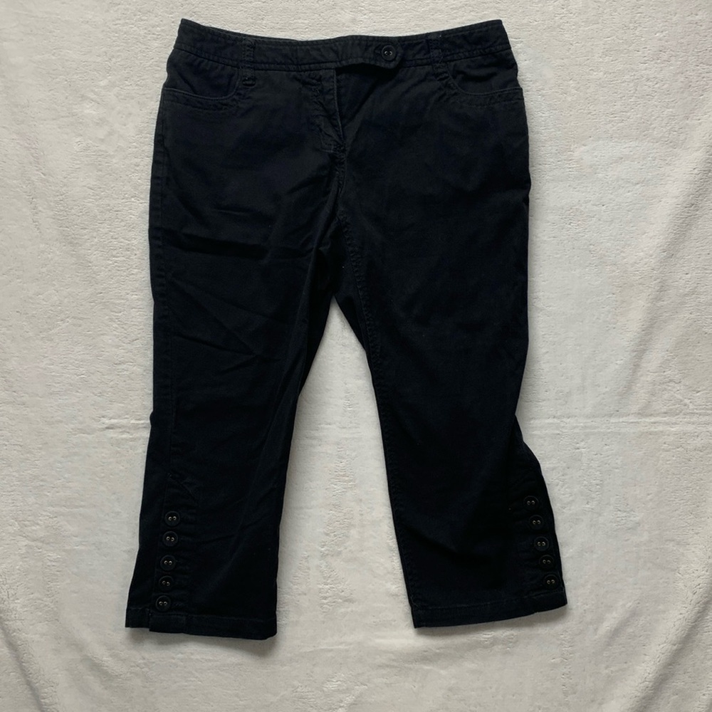 Daisy Fuentes Capri pants size 10P black